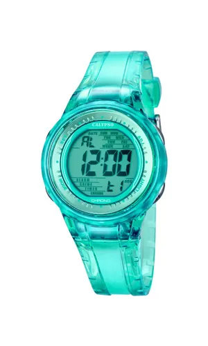 Calypso Women's Digital Watch with Turquoise Dial Digital