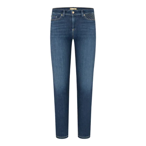 Cambio , Cropped Piper Jeans ,Blue female, Sizes: