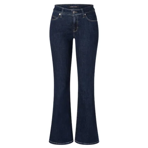 Cambio , Paris Flare Boot-Cut Jeans ,Blue female, Sizes: