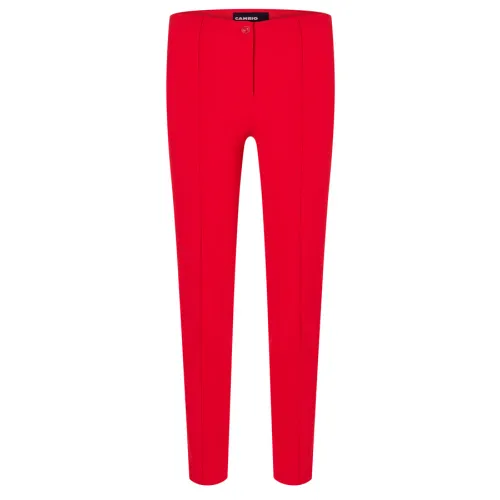 Cambio , Stretch Skinny Trousers ,Red female, Sizes: