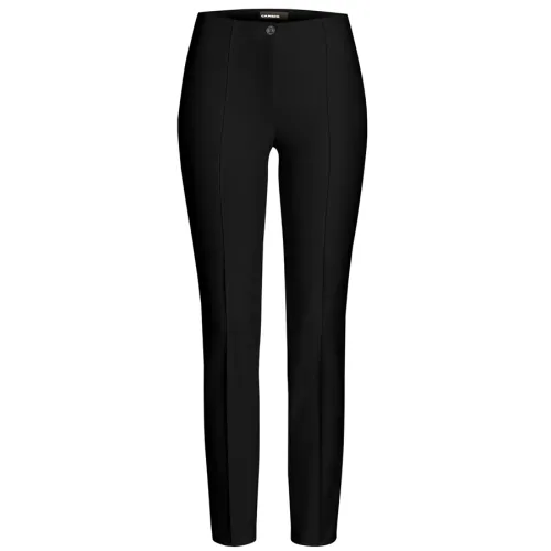 Cambio , Stretch Skinny Trousers with Darts ,Black female, Sizes: