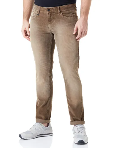 camel active Men's Slim fit Corduroy Trousers Madison Jeans
