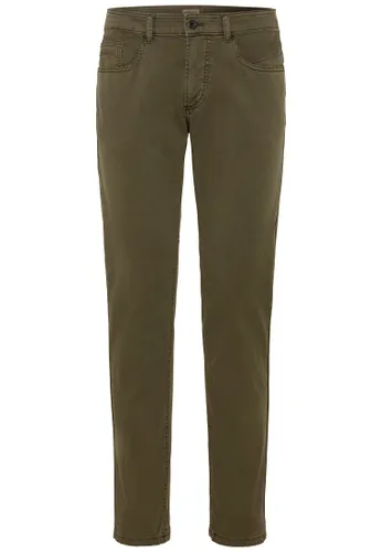 camel active Men's Slim fit Cotton 5-Pocket Trousers