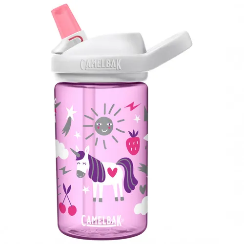 Camelbak - Kid's Eddy+  14oz I - Water bottle size 400 ml, pink