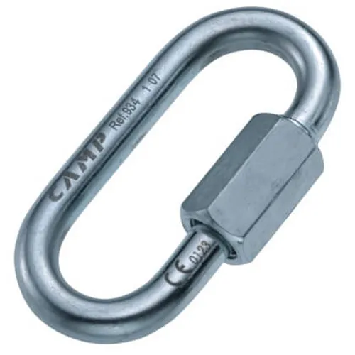 C.A.M.P. - Oval Quick Link - Screw gate (galvanized) size 10 mm