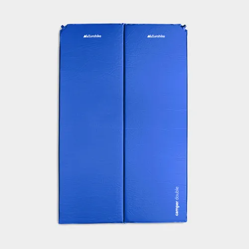 Camper Double Self-Inflating Mat - Blue, Blue