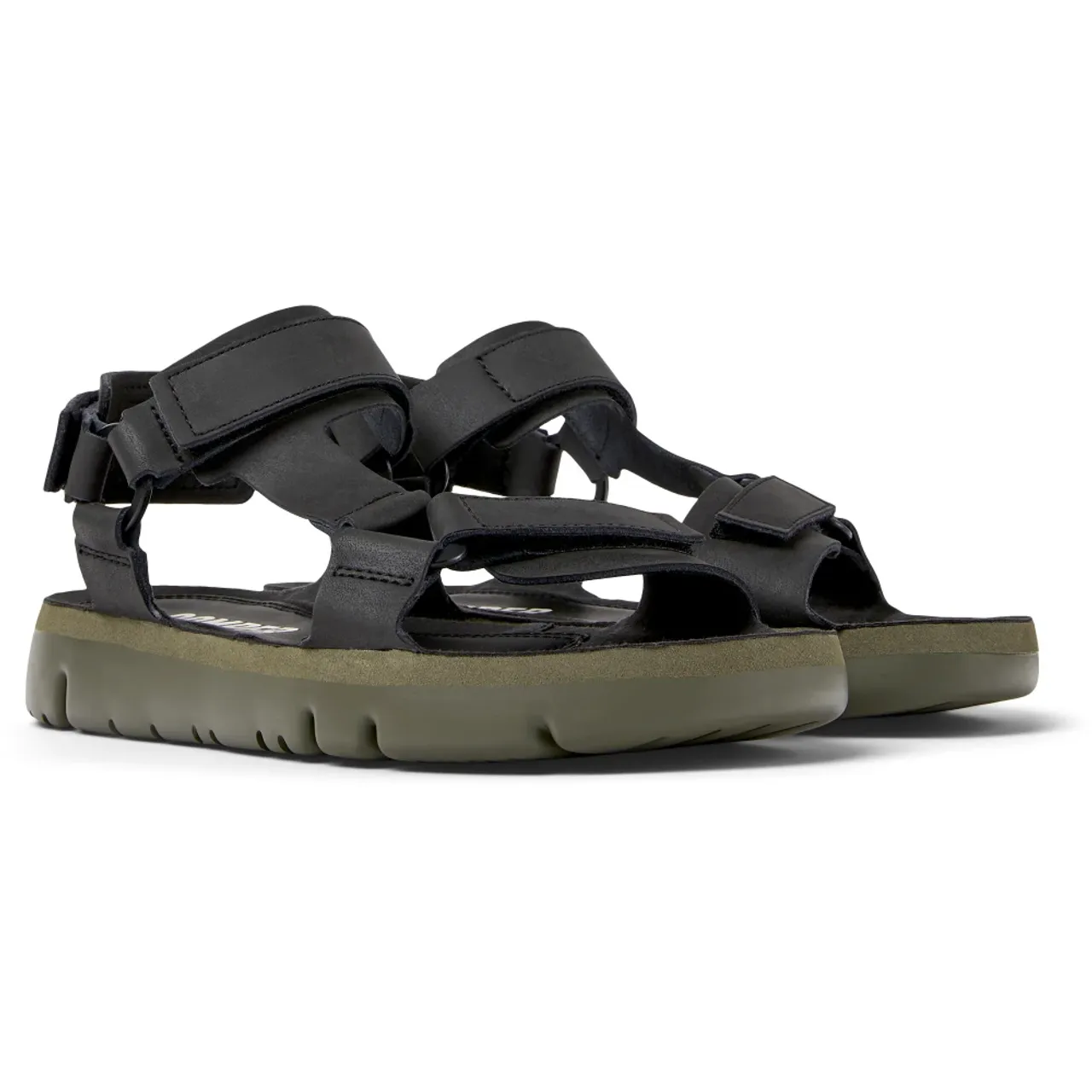 Camper , Urban Comfort Sandals ,Black male, Sizes: