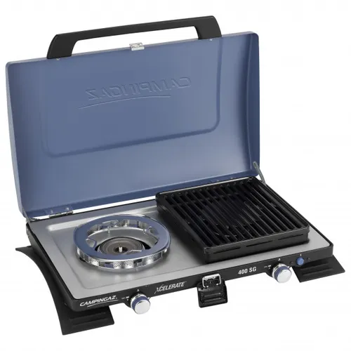 Campingaz - 2-Flame 400-SG 30 mbar - Gas stove grey/blue