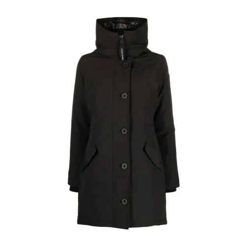 Canada Goose , Black Arctic Tech Parka Coat ,Black female, Sizes: