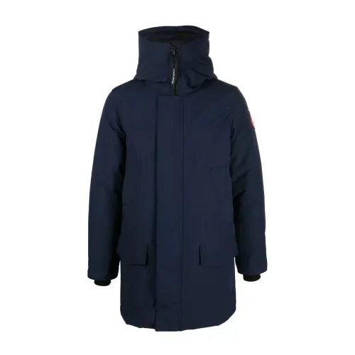 Canada Goose , Padded Hooded Coat ,Blue male, Sizes: