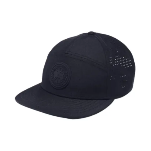 Canada Goose , Trucker Cap with Laser Cut Perforations ,Blue male, Sizes: ONE
