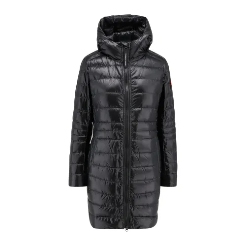 Canada Goose , Womens Clothing Jackets Coats Black Ss24 ,Black female, Sizes: