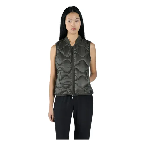Canadian Classics , Quilted Anthracite Sweater ,Gray female, Sizes: