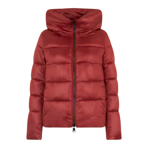 Canadian Classics , Red Breton Puffer Jacket ,Red female, Sizes: