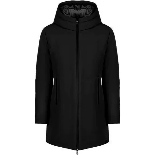 Canadian Classics , Reersible Mooseonee Long Coat ,Black female, Sizes:
