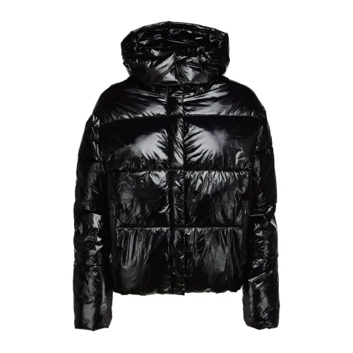 Canadian Classics , Waterproof Jacket with Hood and Pockets ,Black female, Sizes:
