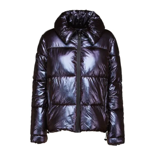 Canadian Classics , Waterproof Long Purple Amherst Jacket ,Purple female, Sizes: