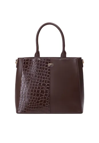 caneva Women's Handbag with Reptile Embossing