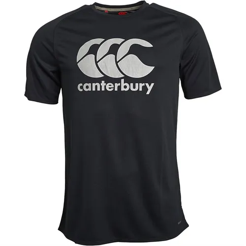 Canterbury Mens Core Vapodri Large Logo Training Top Black