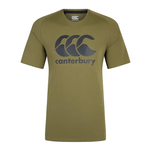 Canterbury Mens Large Logo T-Shirt Capulet Olive XXL