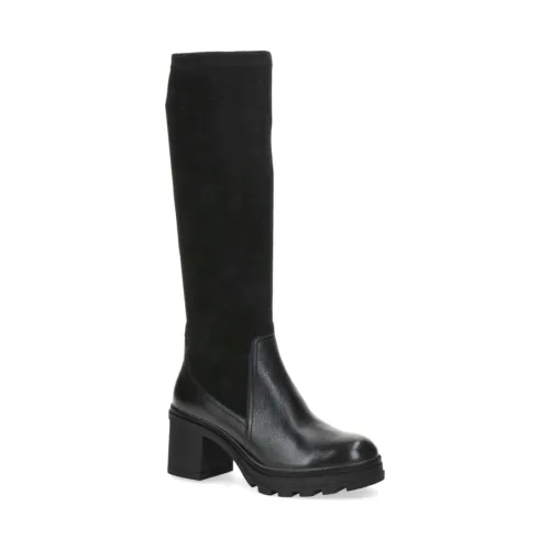 Caprice , Black Casual Closed Ankle Boots ,Black female, Sizes: