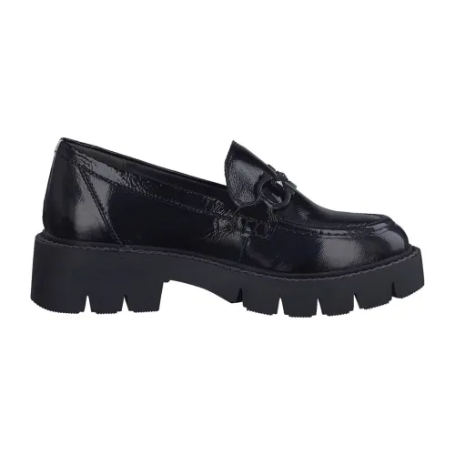 Caprice , Black Closed Loafers for Women ,Black female, Sizes:
