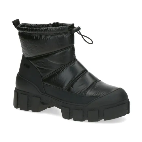 Caprice , Casual Closed Black Boots ,Black female, Sizes: