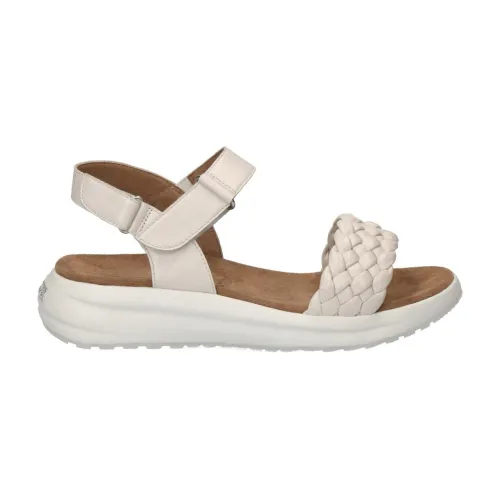 Caprice , nude casual open sandals ,Beige female, Sizes: