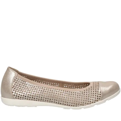 Caprice , taupe casual closed shoes ,Beige female, Sizes: