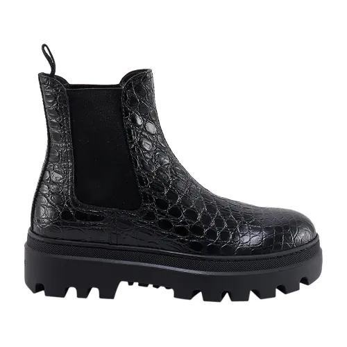 Car Shoe , Women Shoes Ankle Boots Black Aw22 ,Black female, Sizes:
