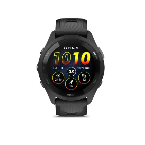 Cardio GPS Multi-sport Smartwatch Forerunner 265 Music - Black