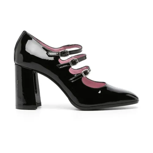 Carel , Black Patent Mary Jane Shoes ,Black female, Sizes: