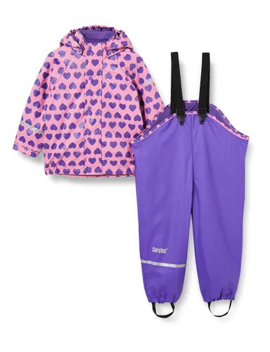CareTec Baby und Kinder Regenjacke und Regenhose mit Fleece