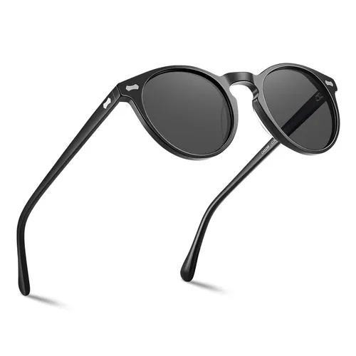 Carfia Mens Sunglasses Polarised Vintage Eyewear UV400