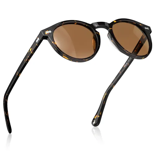 CARFIA Mens Sunglasses Retro Polarised Eyewear UV400