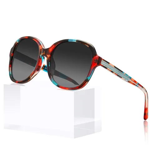 CARFIA Oversized Sunglasses for Women Polarised UV400