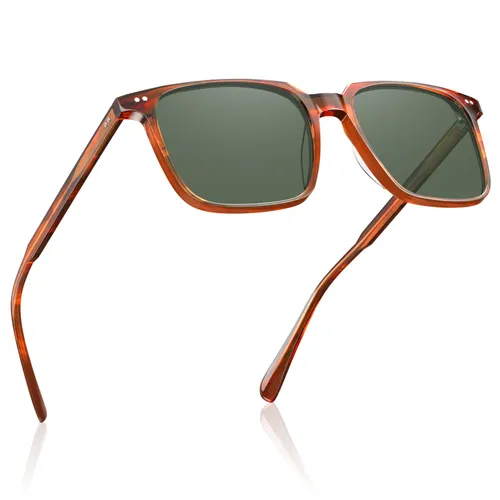 CARFIA Polarised Sunglasses Vintage for Mens UV400