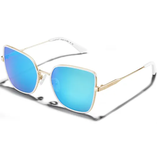 CARFIA Retro Cateye Polarizsed Sunglasses for Women UV400