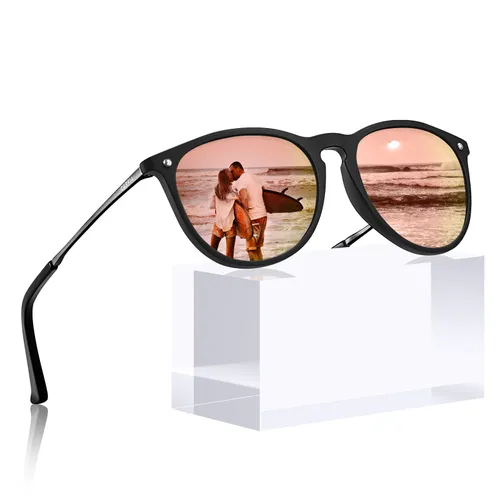 CARFIA Vintage Polarised Mens Womens Sunglasses UV400