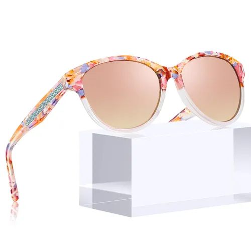 CARFIA Vintage Womens Sunglasses Polarised UV Protection