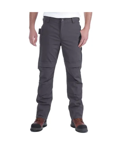 Carhartt Mens Steel Multipocket Reinforced Work Trousers - Grey