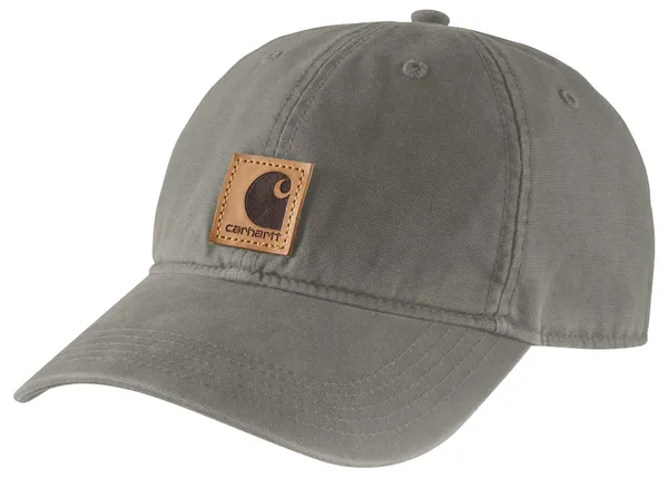 Carhartt Unisex, Canvas Cap, Dusty Olive, One