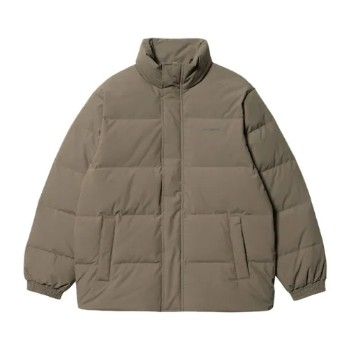 Carhartt Wip , Barista Jackets ,Brown male, Sizes: