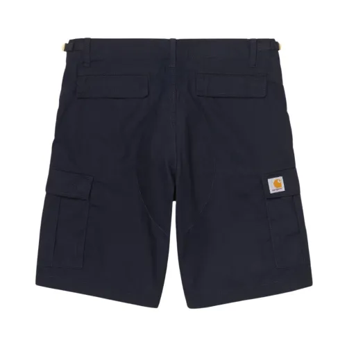 Carhartt Wip , Blue Denim Shorts ,Blue male, Sizes: