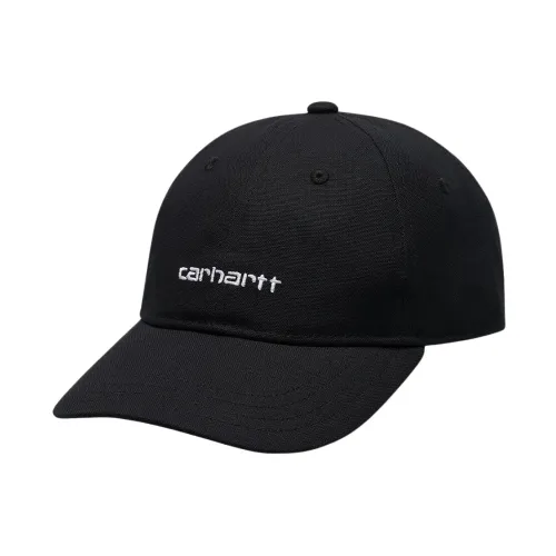 Carhartt Wip , Canvas Script Cap - High-Quality and Stylish ,Black unisex, Sizes: ONE