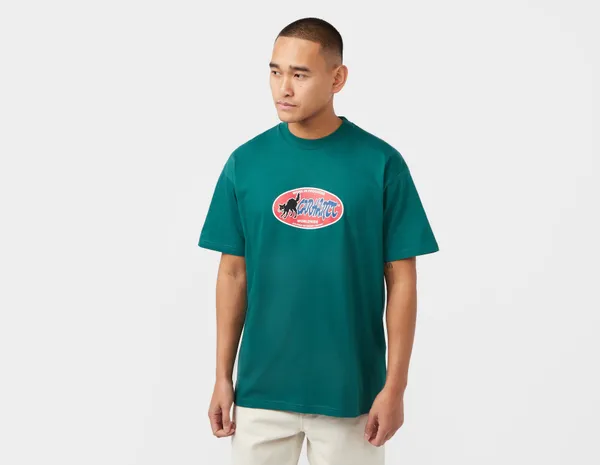 Carhartt WIP Cat Sticker T-Shirt, Green