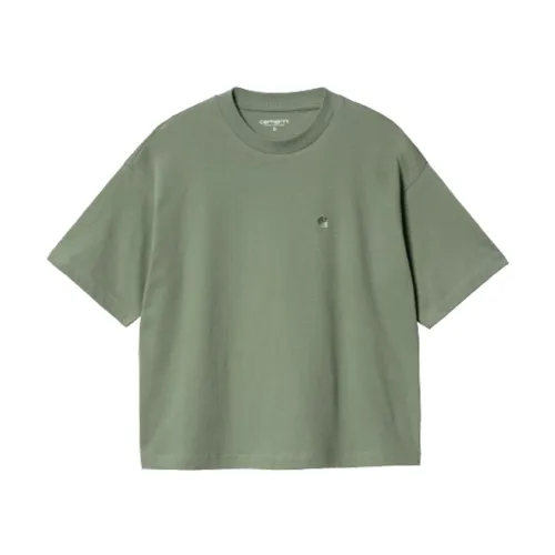 Carhartt Wip , Chester T-Shirt in Park Green ,Green female, Sizes: