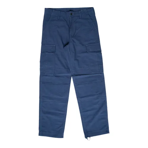 Carhartt Wip , Columbia Ripstop Cargo Pants ,Blue male, Sizes: