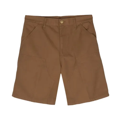 Carhartt Wip , Fabric Shorts ,Brown male, Sizes: