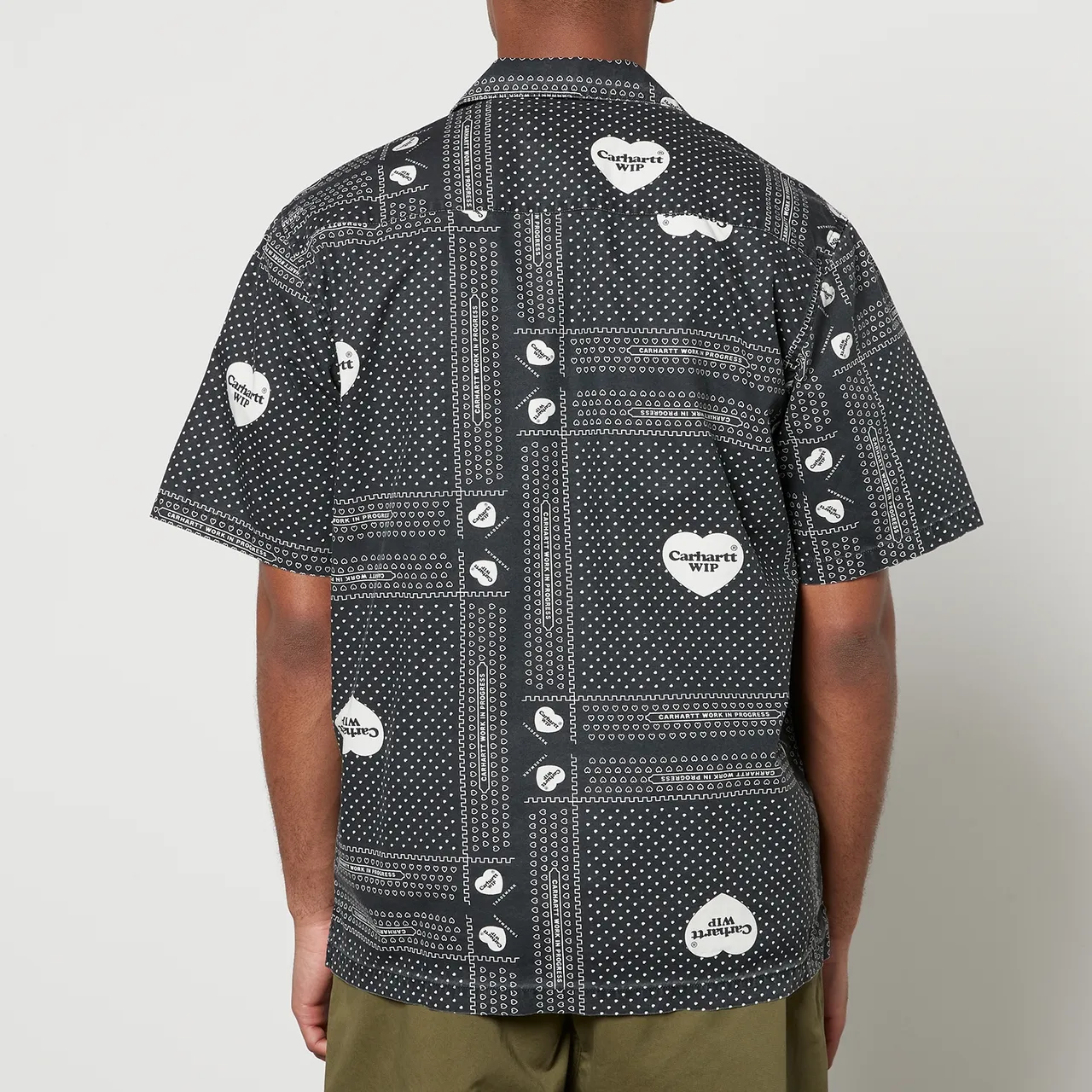 Carhartt WIP Heart Bandana Cotton-Poplin Shirt